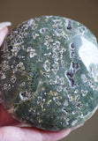 Jumbo 7th Vein Ocean Jasper Palm Stone