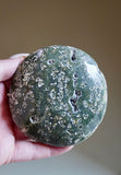 Jumbo 7th Vein Ocean Jasper Palm Stone