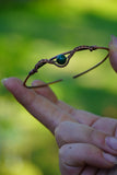 Malachite Copper Bangle Bracelet