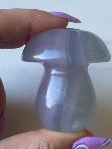 Fluorite Mushroom