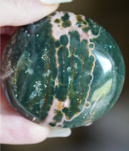 Kabamby Ocean Jasper Palm Stone