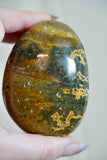 Half LB Jumbo Kabamby Ocean Jasper Palm Stone