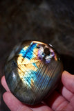 Jumbo Labradorite Palm Stone