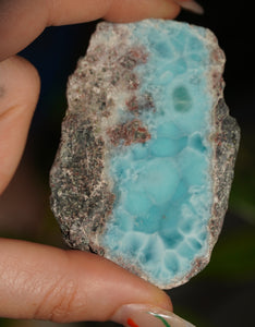 76g Larimar Slice